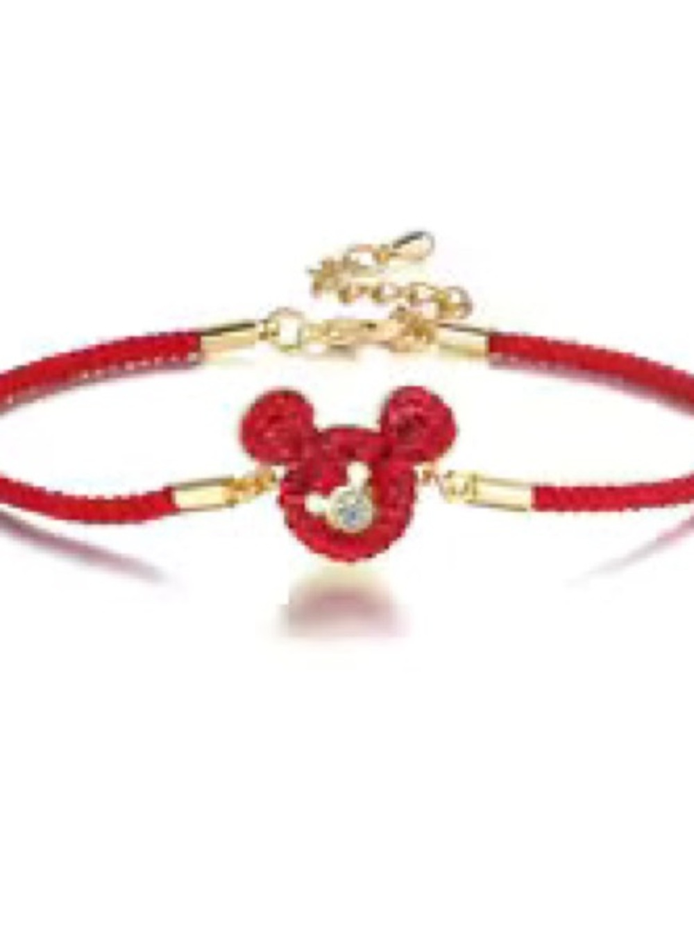 Minnie & Mickey Mouse Ears Jewelry Set Necklace Earrings & Bracelet $75- 1 piece - Picture 11 of 14